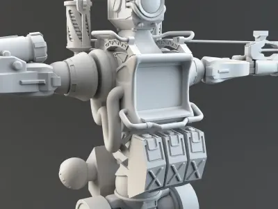 PathFinder Apex Legends Highpoly 3D model