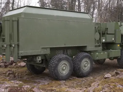  MEADS TOC Air Defense Operations Center Vehicle Simplified 