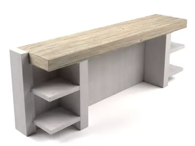 Hooker Furniture -  Amani Console Low-poly 3D model