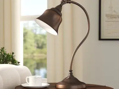 Nunda  Arched Table Light Lamp 3D model