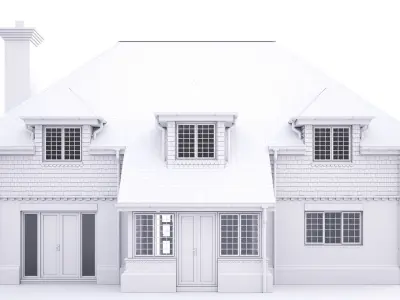 British House Heatherlea P4 3D model