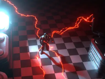 Lightning Generator  3D model