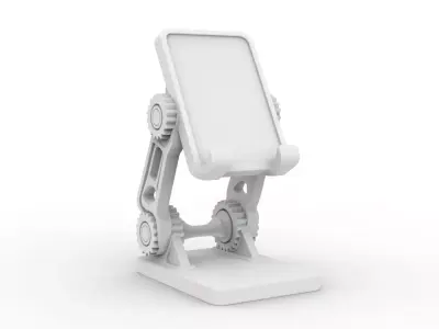 Adjustable Phone Stand 3D Printable 3D print model