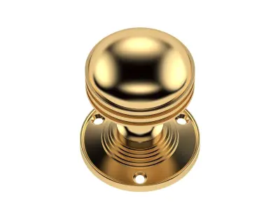 Ringed Mortice Door Knob  3D model