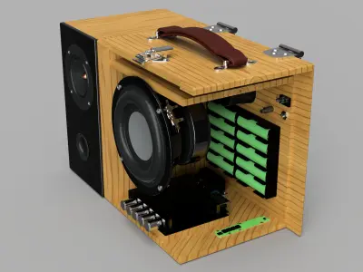 Compact Boombox