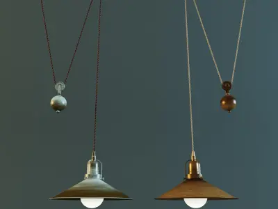 Lustrarte  D Avo Pendant 3D model