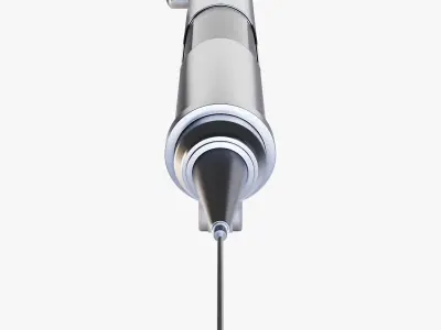 Syringe Gun 3D model