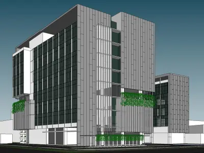 Sketchup 1005 - office 3D model