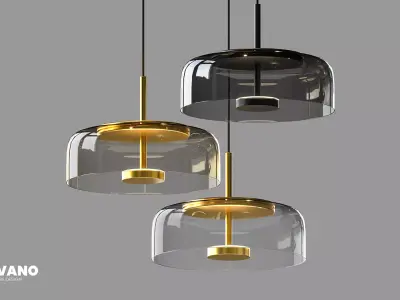 Pendant Lokes Hanging Lamp 3D model