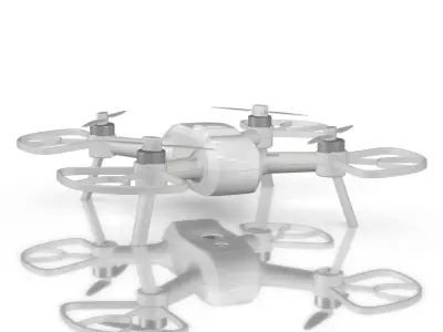 Yuneec Breeze 4K for Element 3D 3D model