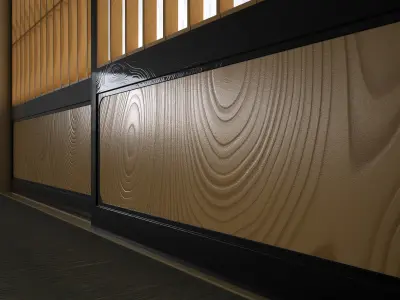 Japanese Classic Door 1 3D model