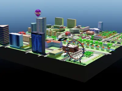 dream city 3D model