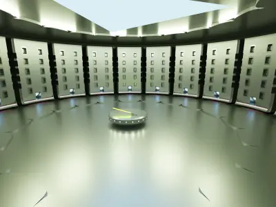 FUTURISTIC ROOM 3D model