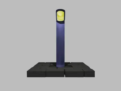 Garden Light Free 3D model buy