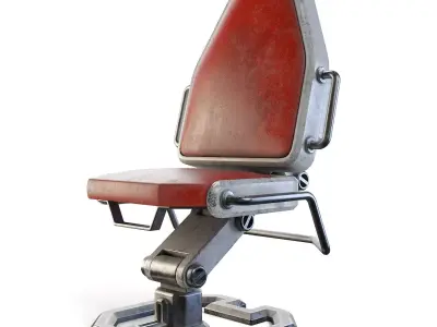 Space Station Chair 3D model