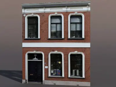 Apartment House 57 Low Poly 3d Model 3D model