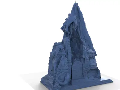 Old Witches lair 3D model