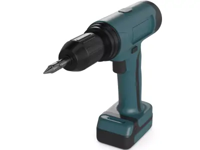 Cordless Screwdriver 3D model