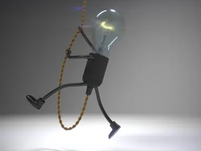 Light Bulb 3D model 11