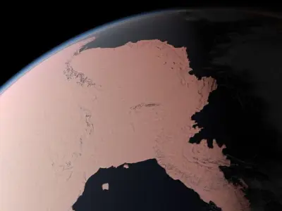 43K UltraRealistic Earth 3D model