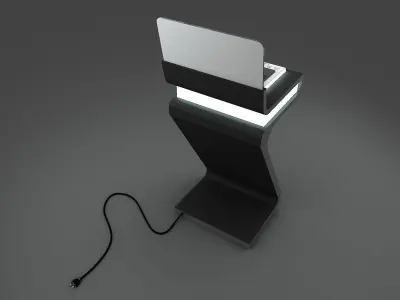 Kiosk Laptop 3D model