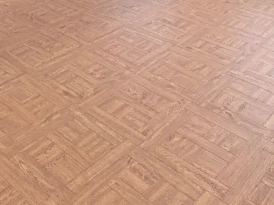 Parquet - Laminate - Wooden floor 2 in 1 Low-poly 3D model 76