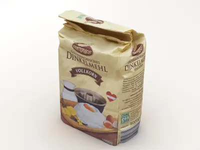 Bag of Flour 3D model