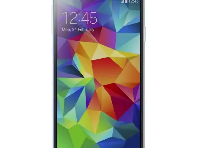 Samsung Galaxy S5 black 3D model