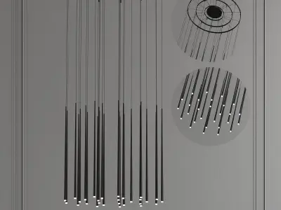 SLIM 1 pendant light 3D model