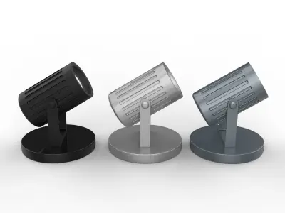 Indoor Spot Light 3D model