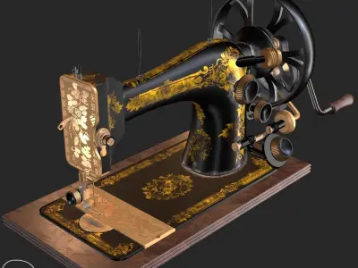 Antique Collections PBR  Low-poly 3D model