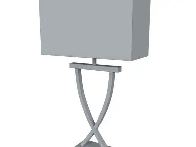 beside lamp 9 3D model