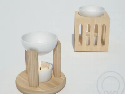 Aroma fragrance Oil Burner Sensoli 3D model
