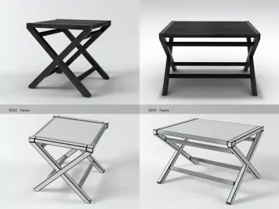 Emily Occasional tables 3D model