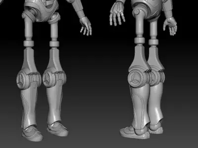 NR-02 One12 Scale Articulation Droid STL Files  3D print model