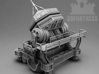 Martian retranslator 3D print model