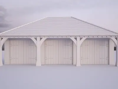 British House Bosc Garage GT 3B 3D model