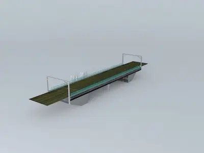 Railway bridge Free 3D model