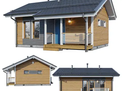 Alpine House Serenity 3D model