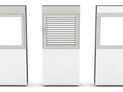 Window - Full wall section 3D model