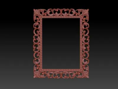 3D MIRROR FRAME 3D model