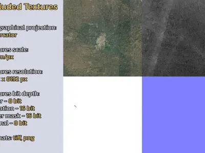 Bozhou China City Landscape 3D Model 3D model