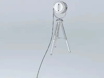 Tripod lamp  Free 3D model