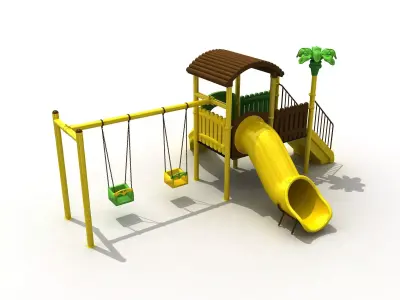 Tree Concept Playground 043 3D model