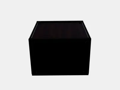 BESTA Shelf unit with glass door 14 3D model purchase