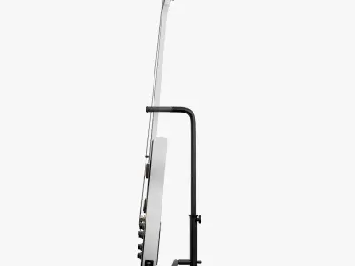  Gibson Les Paul White Bass Guitar PBR 