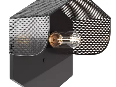 Mokhtar Tan Hexagon Wall Sconce 3D model