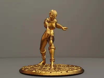 ELENA - STREET FIGHTER Free 3D print model