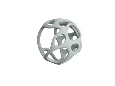 SciFi Cube Object No 21481 Low Poly Shape Texture