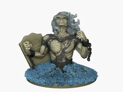 Eddie After Death 3D print model